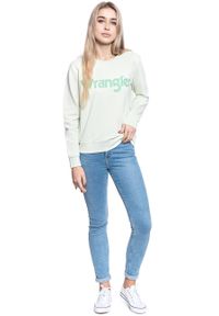 Wrangler - DAMSKA BLUZA WRANGLER REGULAR SWEAT ALMOST AQUA W6N2HAG11 #7