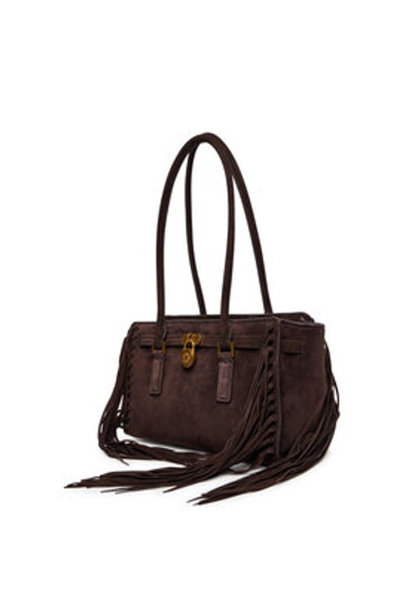 MICHAEL Michael Kors Torebka Hamilton Moderne 30F5ANXT0S Brązowy. Kolor: brązowy. Materiał: skórzane