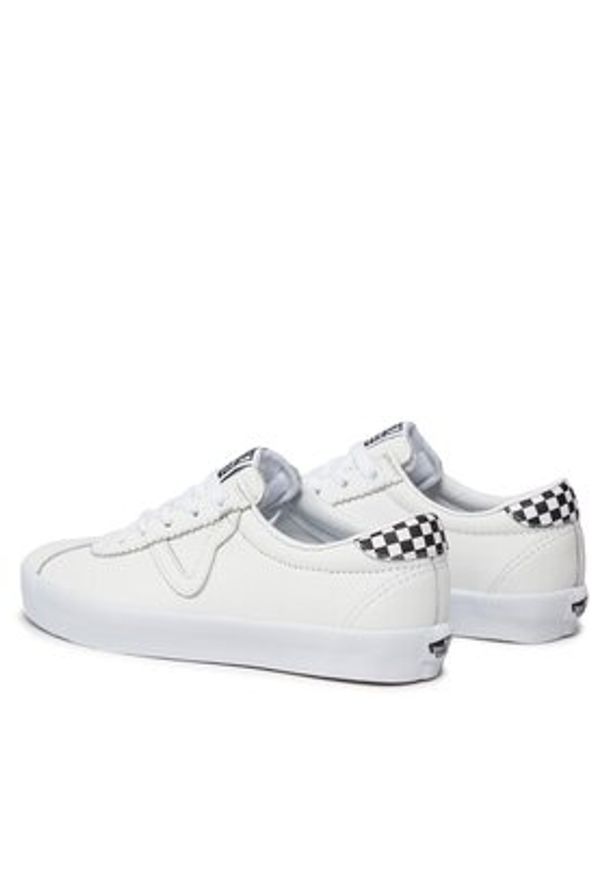 Vans Tenisówki Sport Low VN000CQRWHT1 Biały. Kolor: biały. Materiał: skóra. Styl: sportowy