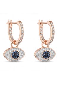 Swarovski Kolczyki Symbolica 5736982 Różowe złoto. Materiał: metalowe. Kolor: różowy, złoty, wielokolorowy #1