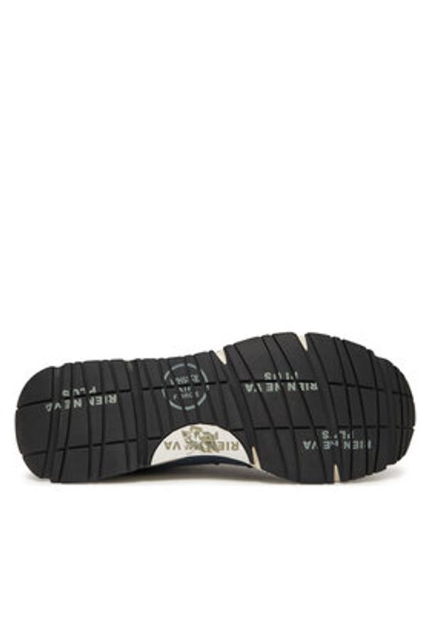 Premiata Sneakersy MASE VAR 7237 Granatowy. Kolor: niebieski. Materiał: zamsz, skóra