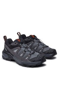 salomon - Salomon Trekkingi X Ultra 360 Leather L47571700 Szary. Kolor: szary. Materiał: materiał. Sport: turystyka piesza #5