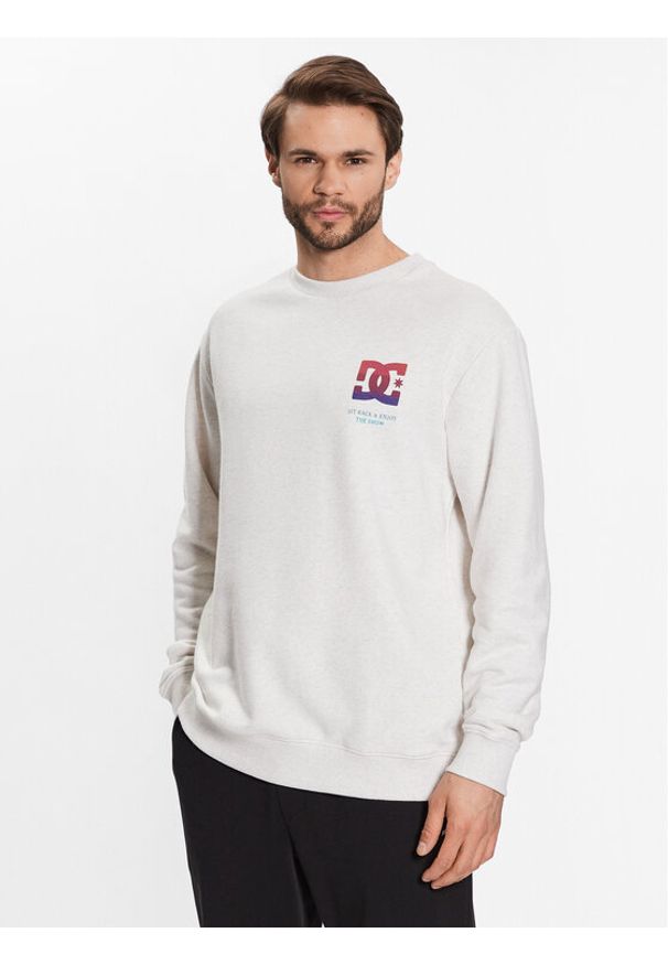 DC Shoes Bluza ADYSF03105 Szary Regular Fit. Kolor: szary. Materiał: bawełna