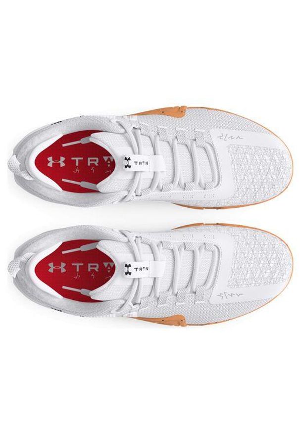 Under Armour - Buty do biegania męskie UNDER ARMOUR TriBase Reign 6. Kolor: wielokolorowy, biały, czerwony. Sport: bieganie