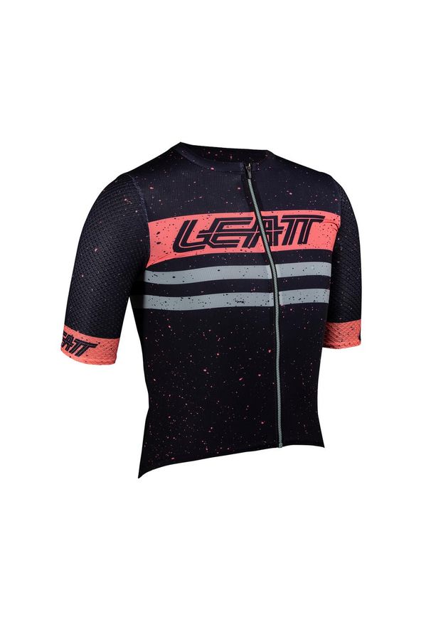 Koszulka rowerowa damska LEATT Jersey MTB Endurance 6.0 Women. Kolor: czarny. Materiał: jersey