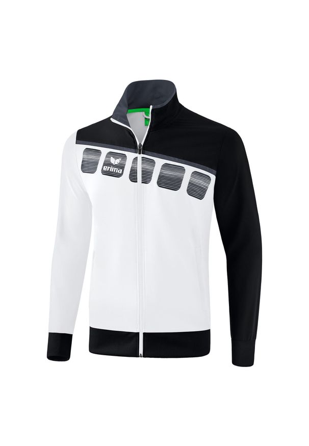 ERIMA - Dziecięca marynarka prezentacyjna Erima 5-C. Kolor: czarny, wielokolorowy, biały. Sport: fitness, piłka ręczna