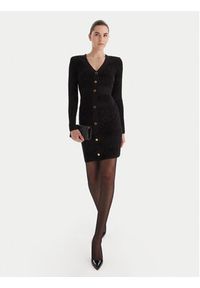 Marciano Guess Sukienka dzianinowa 5BGK04 5661Z Czarny Slim Fit. Kolor: czarny. Materiał: syntetyk #5