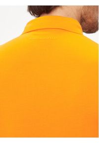 Karl Lagerfeld - KARL LAGERFELD Polo 745022 542221 Pomarańczowy Regular Fit. Typ kołnierza: polo. Kolor: pomarańczowy. Materiał: bawełna #2