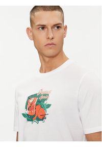 Puma T-Shirt Graphics Spritz 625414 Biały Regular Fit. Kolor: biały. Materiał: bawełna