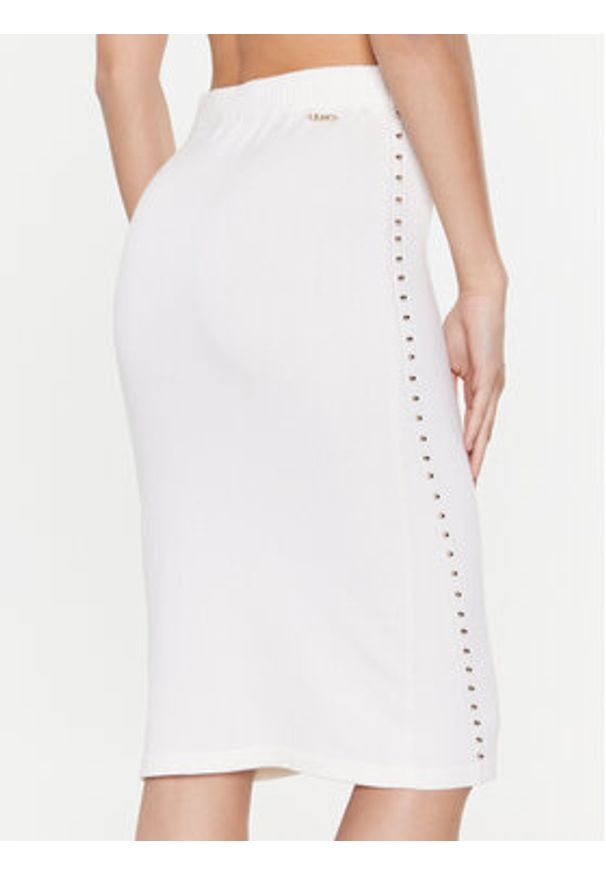 Liu Jo Sport Spódnica midi TA3060 MS49I Beżowy Slim Fit. Kolor: beżowy. Materiał: wiskoza. Styl: sportowy