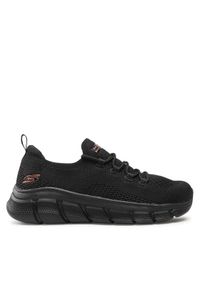 skechers - Skechers Sneakersy BOBS SPORT Color Connect 117121/BBK Czarny. Kolor: czarny. Materiał: materiał. Model: Skechers Sport