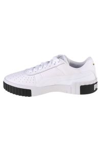 Buty Puma Cali W 369155-04 białe. Okazja: na co dzień. Kolor: biały. Materiał: guma, materiał
