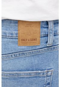 Only & Sons jeansy Weft męskie. Kolor: niebieski #2