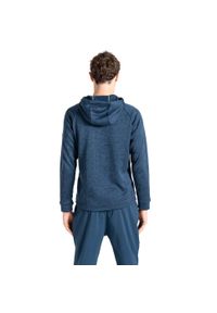 DARE 2B - Bluza Męska Polar Z Kapturem Shielding. Typ kołnierza: kaptur. Kolor: niebieski, szary, wielokolorowy. Materiał: polar. Sezon: zima. Styl: sportowy. Sport: turystyka piesza
