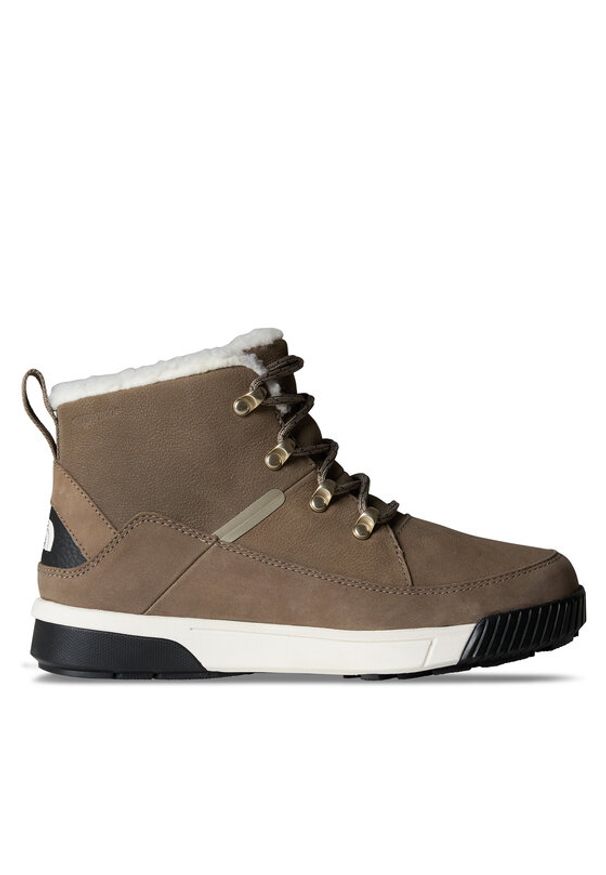 The North Face Śniegowce Sierra Mid Lace Wp NF0A4T3X8IU1 Brązowy. Kolor: brązowy. Materiał: skóra, zamsz
