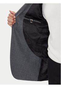 BOSS Marynarka BOSS-50551560 Szary Regular Fit. Kolor: szary. Materiał: wełna #6