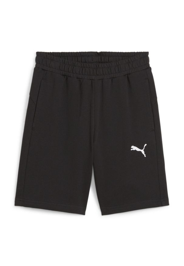 Szorty dla dzieci Puma TeamGOAL Casuals. Kolor: czarny. Styl: sportowy