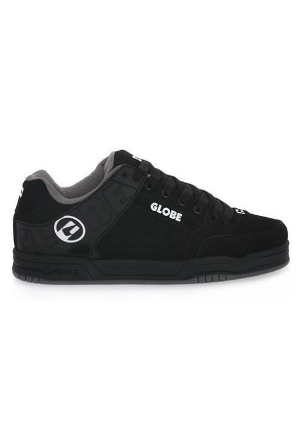 Buty do chodzenia męskie Globe Tilt Black Black Tpr. Zapięcie: sznurówki. Kolor: czarny. Materiał: guma, syntetyk, tkanina, materiał. Szerokość cholewki: normalna. Sport: turystyka piesza