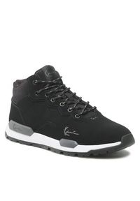 Sneakersy Karl Kani - 89 Boot 1020508 Black/White/Olive. Kolor: czarny. Materiał: skóra #1