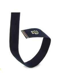 Lacoste Pasek Męski RC2012 Granatowy. Kolor: niebieski. Materiał: materiał #3