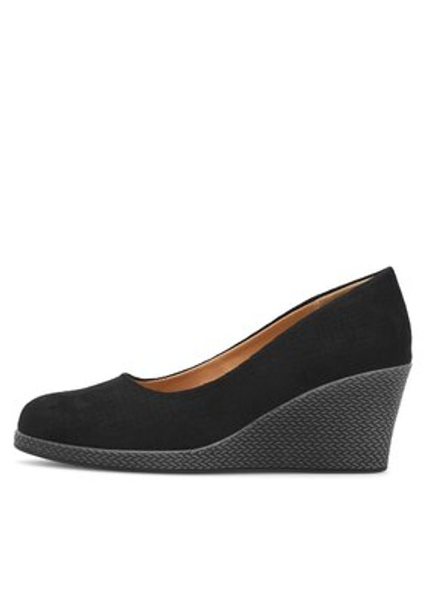 Clara Barson Półbuty WYL3760-2 Czarny. Kolor: czarny. Materiał: materiał