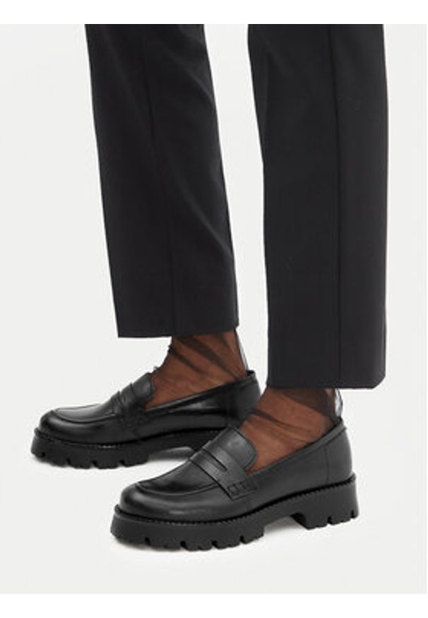 Lasocki Loafersy CEO-WI16-780-03 Czarny. Kolor: czarny. Materiał: skóra