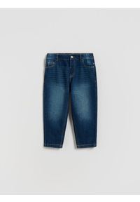 Reserved - Jeansy regular - granatowy. Kolor: niebieski. Materiał: jeans