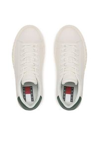 Tommy Jeans Sneakersy Leather Outsole EM0EM01213 Écru. Materiał: skóra #6