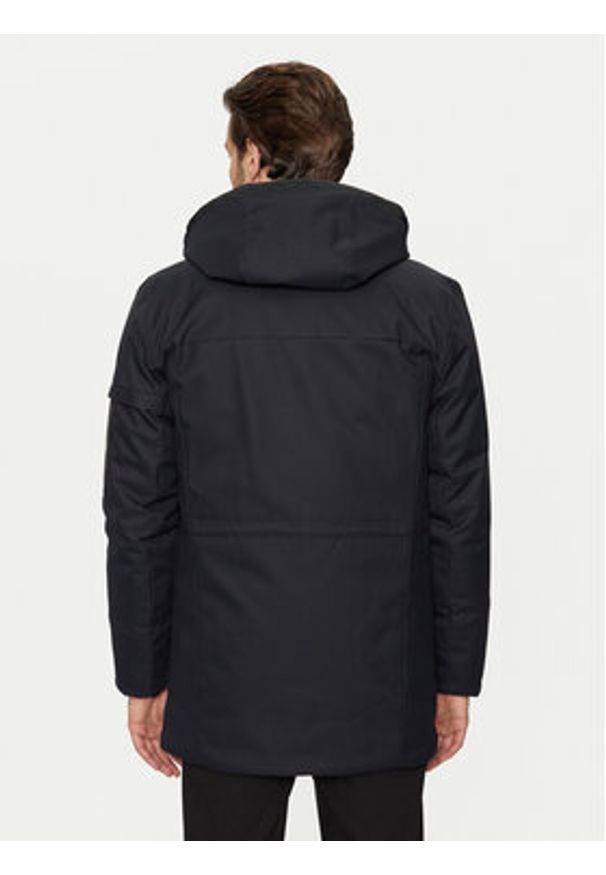 BOSS - Boss Parka J_Terra 1 50523391 Granatowy Regular Fit. Kolor: niebieski. Materiał: syntetyk