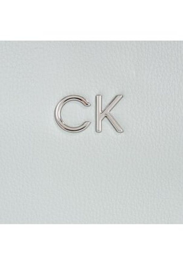 Calvin Klein Torebka Ck Daily K60K611766 Szary. Kolor: szary. Materiał: skórzane
