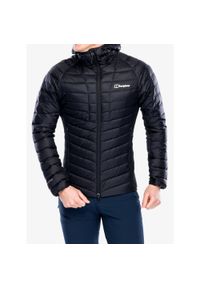 Kurtka puchowa męska Berghaus Tephra Stretch Reflect 2.0 Hoody. Kolor: czarny. Materiał: puch