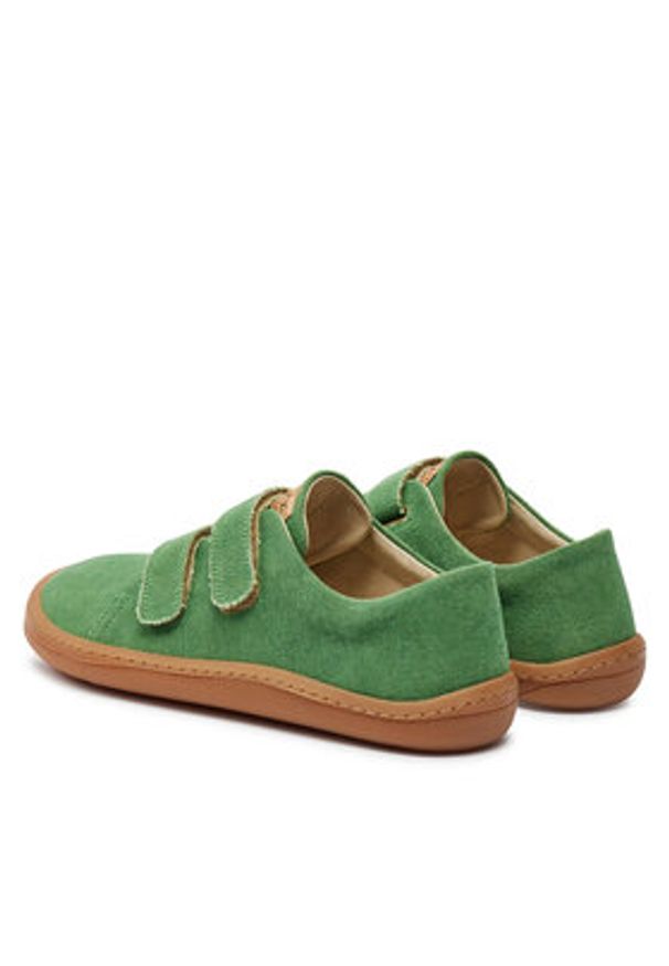 Froddo Sneakersy Barefoot Vegan G3130248-1 DD Zielony. Kolor: zielony. Materiał: materiał