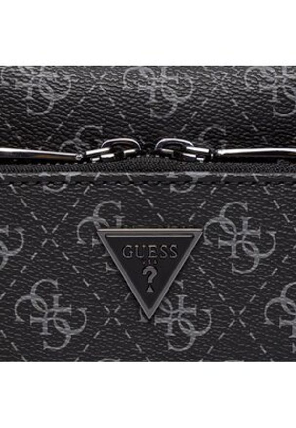 Guess Saszetka HMMILO P4260 Czarny. Kolor: czarny. Materiał: skóra