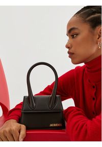 JACQUEMUS Torebka Le Chiquito Moyen 213BA002-3000 Czarny. Kolor: czarny. Materiał: skórzane #6