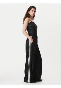 Adidas - adidas Spodnie materiałowe Tailored KS9370 Czarny Loose Fit. Kolor: czarny. Materiał: bawełna #5