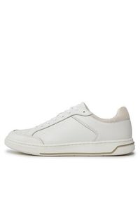 Calvin Klein Sneakersy Low Top Lace Up Lth HM0HM01455 Biały. Kolor: biały #4