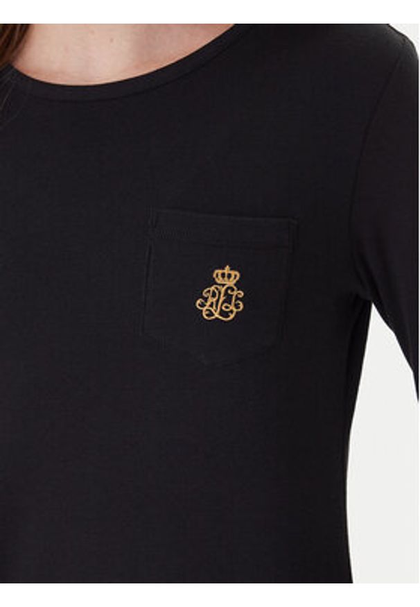 Lauren Ralph Lauren - LAUREN RALPH LAUREN Piżama ILN72458F Zielony Regular Fit. Kolor: zielony. Materiał: bawełna