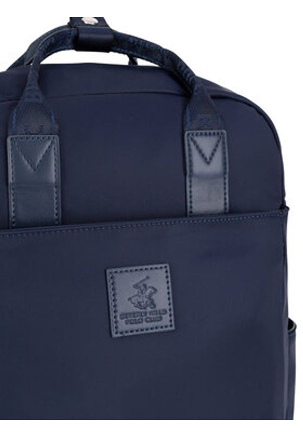 Beverly Hills Polo Club Plecak BHPC-K-029-06 Granatowy. Kolor: niebieski. Materiał: nylon, materiał