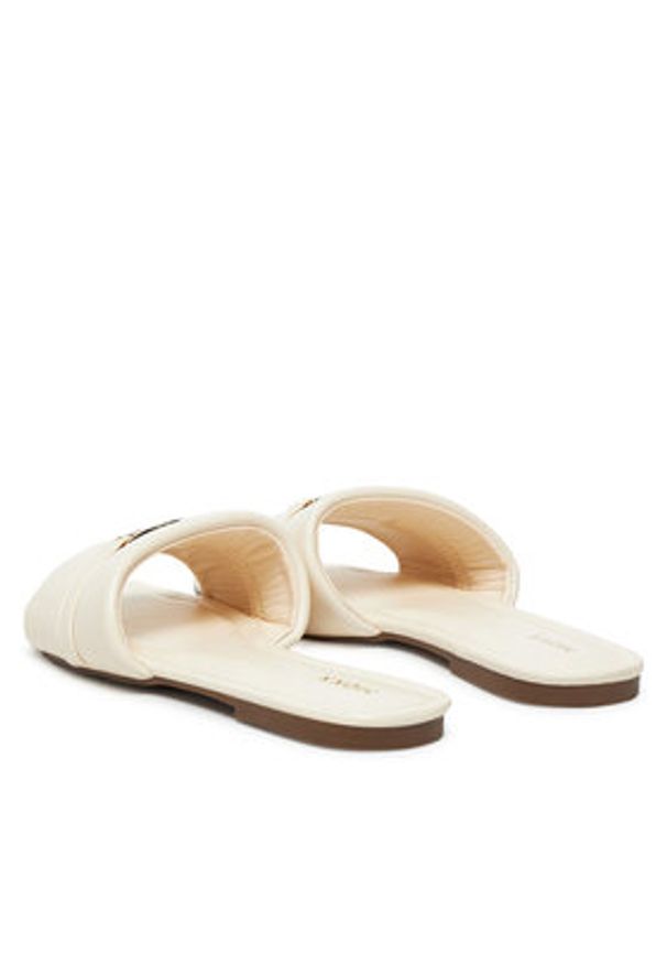 MEXX Klapki R24SS944932 Écru. Materiał: materiał, syntetyk