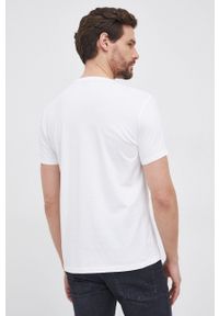 JOOP! - Joop! T-shirt męski kolor biały z nadrukiem. Okazja: na co dzień. Kolor: biały. Wzór: nadruk. Styl: casual #5