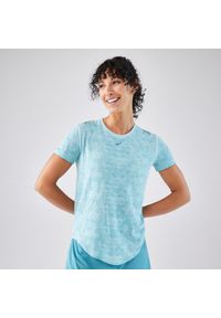 KUIKMA - Koszulka do padla męska krótki rękaw Kuikma PTS Dry. Kolor: niebieski. Materiał: poliester, poliamid, materiał. Długość rękawa: krótki rękaw. Długość: krótkie #1