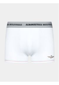 Aeronautica Militare Komplet 2 par bokserek AM1UBX004 Biały. Kolor: biały. Materiał: bawełna