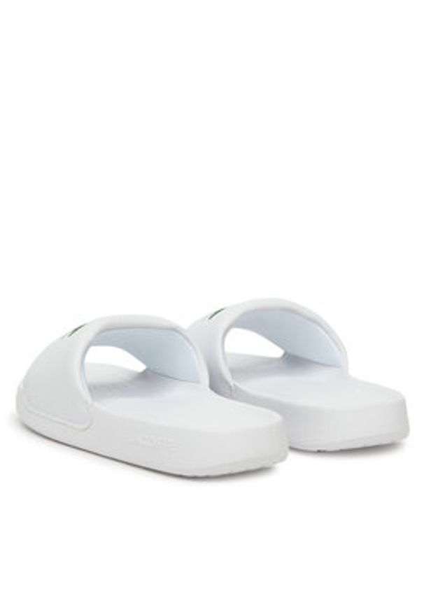 Lacoste Klapki 7-49CFA0022 Biały. Kolor: biały. Materiał: syntetyk