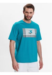 Diadora T-Shirt Match Point 102.179312 Niebieski Regular Fit. Kolor: niebieski. Materiał: bawełna #1