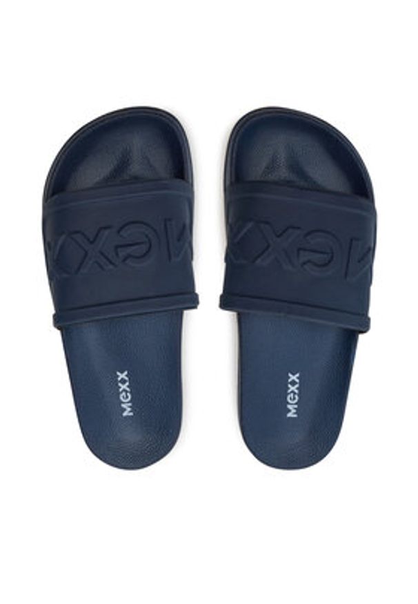MEXX Klapki MIJB1905541M-01 Granatowy. Kolor: niebieski. Materiał: syntetyk