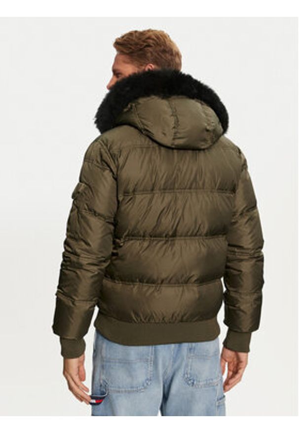 Bomboogie Kurtka puchowa JM603VTNIW3 Zielony Regular Fit. Kolor: zielony. Materiał: syntetyk