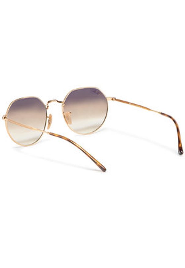 Ray-Ban Okulary przeciwsłoneczne Jack 0RB3565 001/51 Złoty. Kolor: złoty