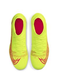 Buty piłkarskie Nike Mercurial Superfly 8 Club Mg M CV0852-760 żółte żółte. Kolor: żółty. Materiał: syntetyk. Szerokość cholewki: normalna. Sport: piłka nożna #4