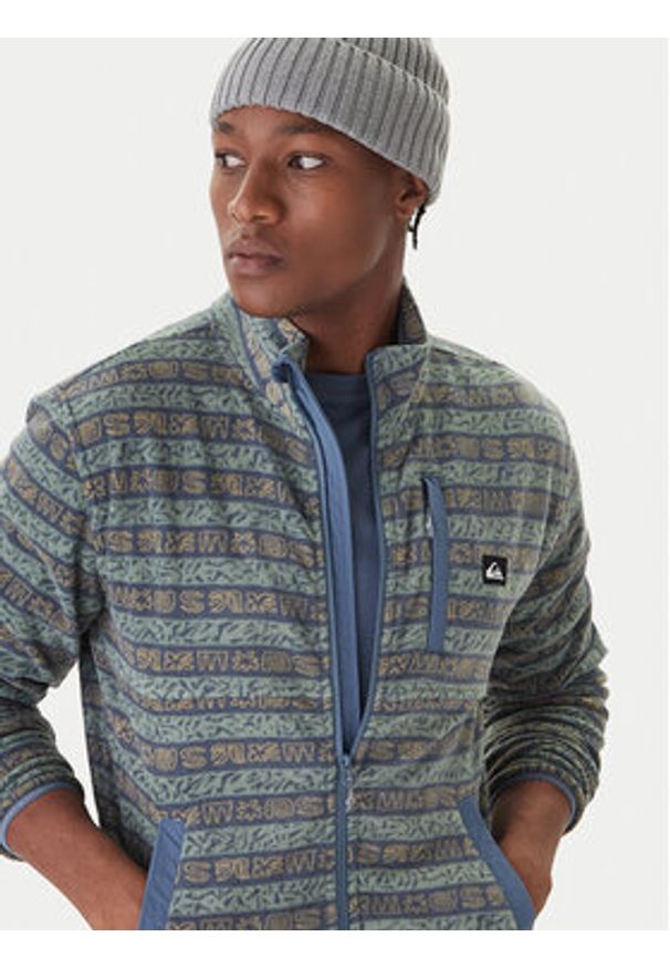 Quiksilver Polar EQYPF03071 Zielony Regular Fit. Kolor: zielony. Materiał: syntetyk