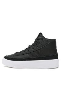 Adidas - adidas Sneakersy Znsored Hi Prem Leather IG0437 Czarny. Kolor: czarny. Materiał: skóra #6